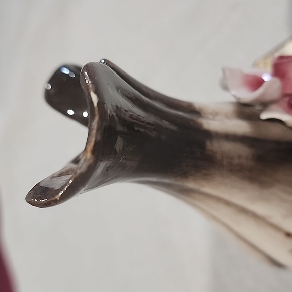 Capodimonte Miniature Mini Vase Pitcher with Flower Original Tag - Picture 3 of 8